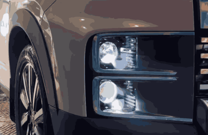 Nâng cấp đèn pha laser Chery Jaecoo J7